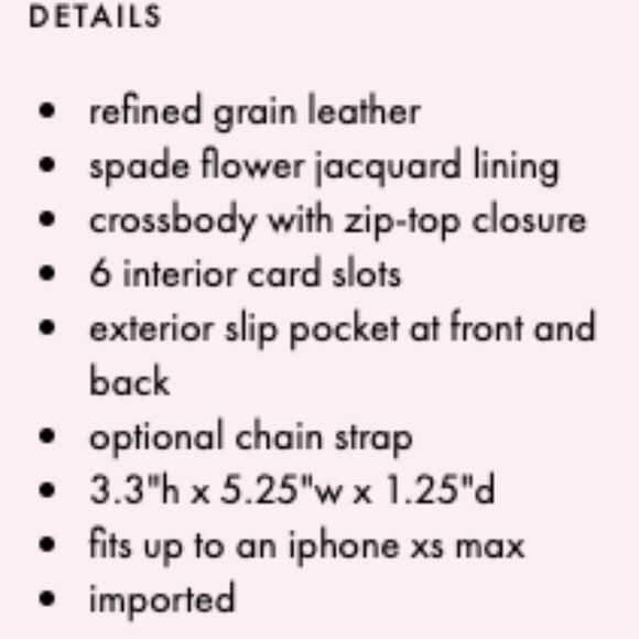 Kate Spade Margaux Crossbody ♠️ NWOT ♠️ BRAND NEW - Picture 12 of 12